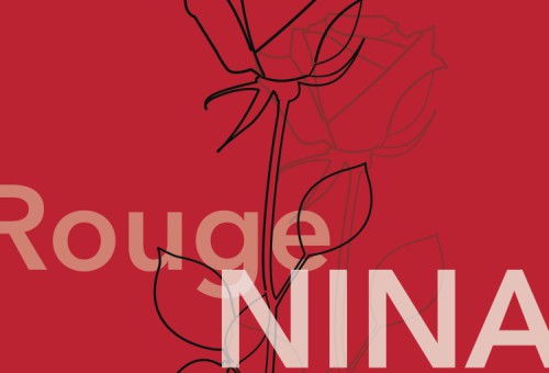 ROUGE NINA Création 2017, signée François Tantot 